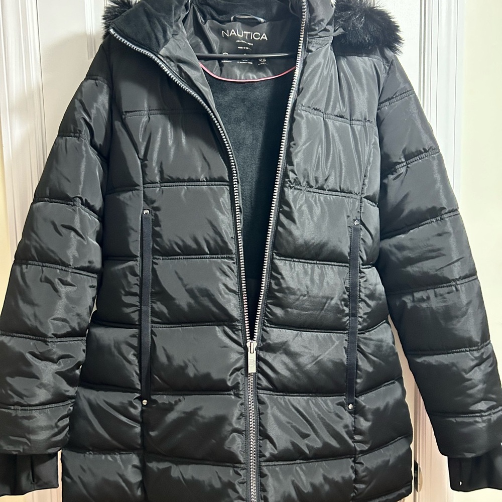 Women’s Black Large Nautica Winter Coat
